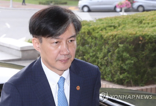 조국 법무부 장관(사진=연합뉴스)
